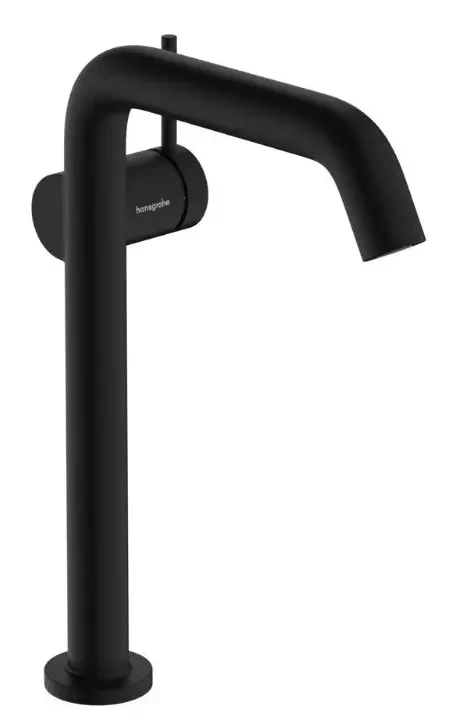 Смеситель для раковины 240, с донным клапаном, черный Hansgrohe Tecturis S 73370670