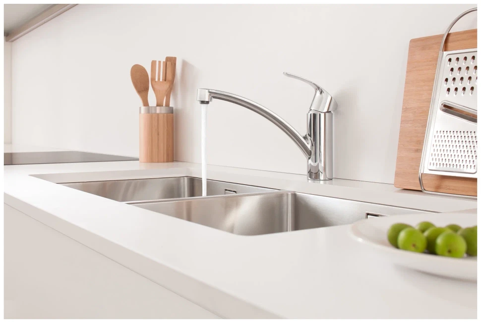 Смеситель для кухни, хром Grohe Eurosmart 33281002