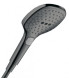 Ручной душ 120, шлифованный черный хром Hansgrohe Raindance Select E 3jet 26520340