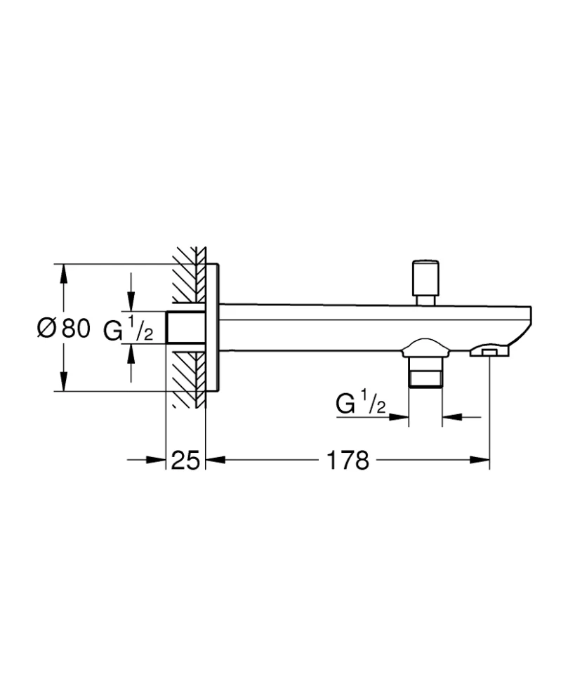 Душевой комплект GROHE (1000190)