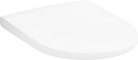 Крышка-сиденье для унитаза с микролифтом Hansgrohe GladeLake S 60112450