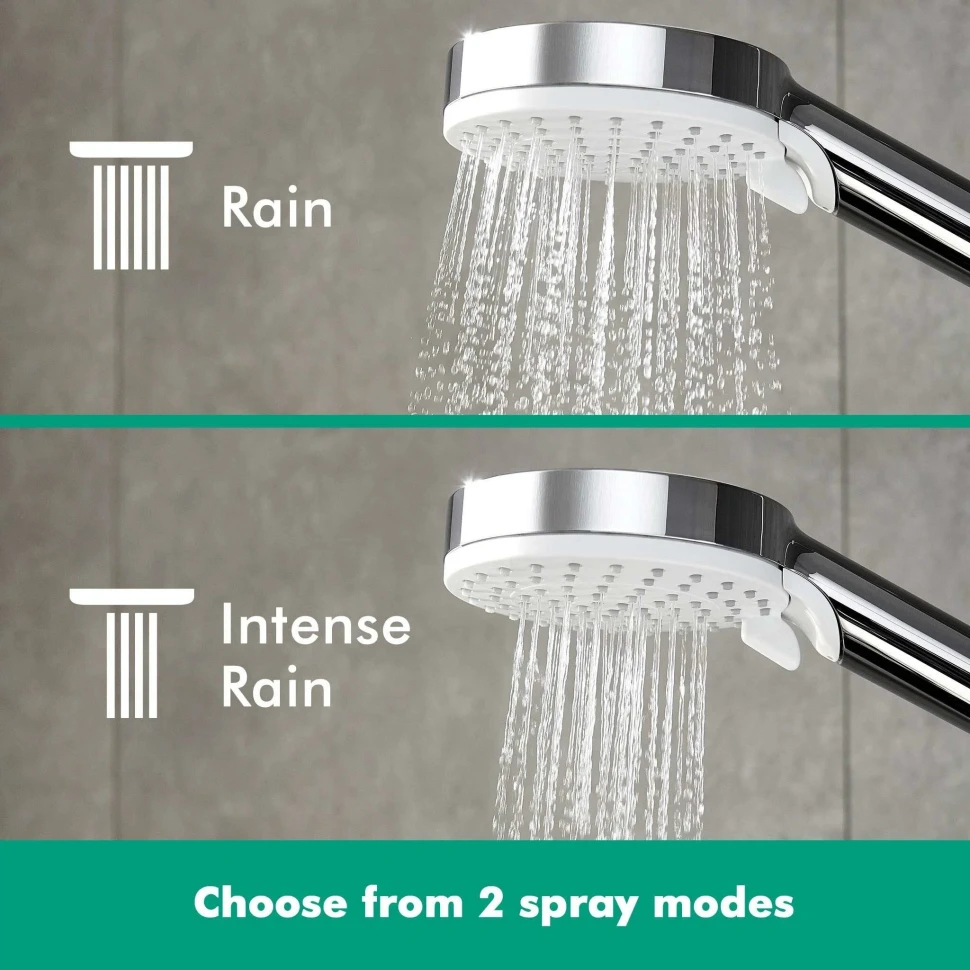 Душевая система с термостатом для душа, хром Hansgrohe Crometta 240 Showerpipe 27271000