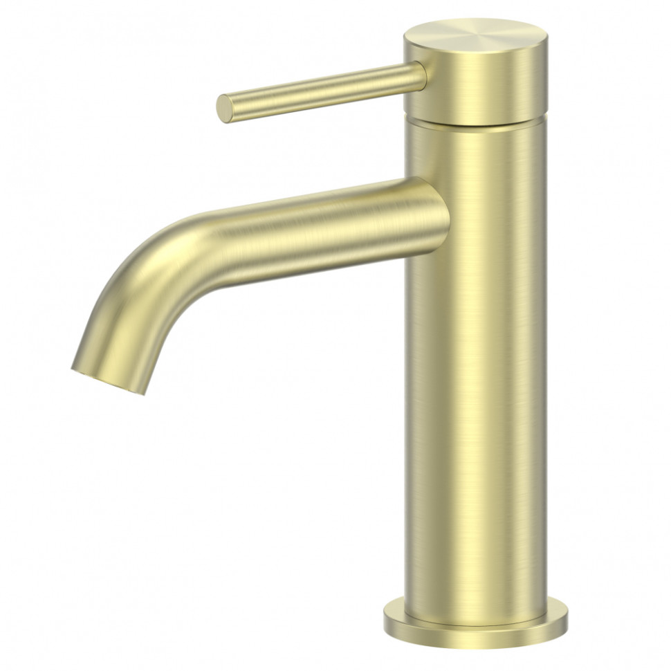 Смеситель ABBER Wasser Kreis 316 AF8110BG для раковины, золото брашированное