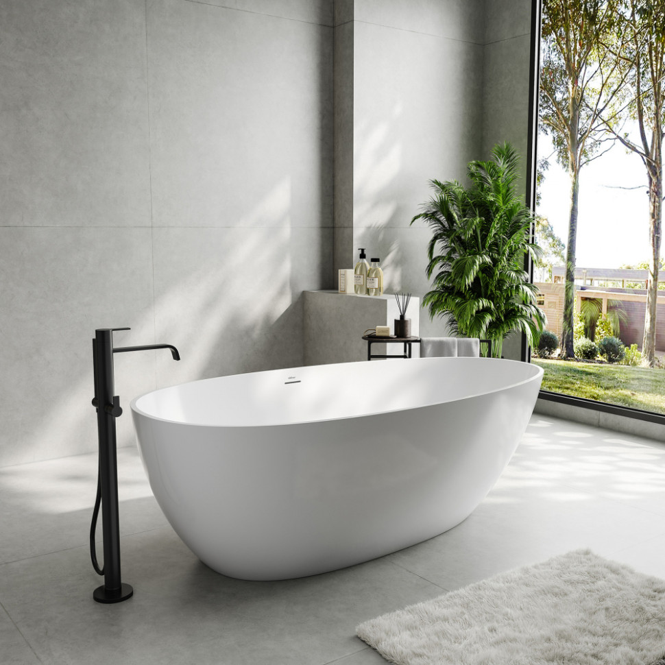 Акриловая ванна ABBER AB9211-1.8 белая