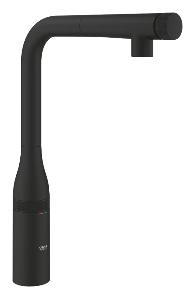 Смеситель для кухни, черный Grohe Essence 31928KF0