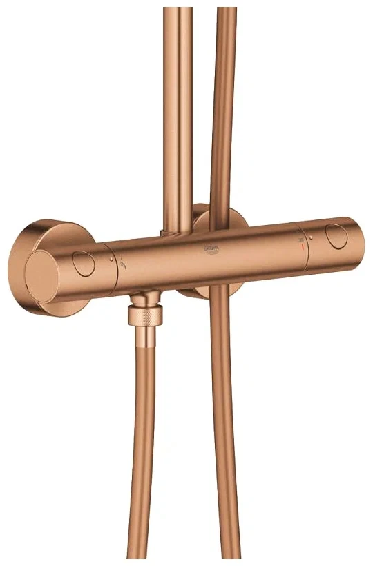 Душевая система с термостатом для душа, теплый закат матовый Grohe Euphoria XXL 310 26075DL0