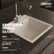 Кухонная мойка ABBER Quarz AQ2901W белый