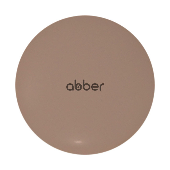 Накладка на слив для раковины ABBER AC0014MBB бежевая матовая, керамика