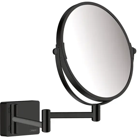 Зеркало косметическое, черный Hansgrohe AddStoris 41791670