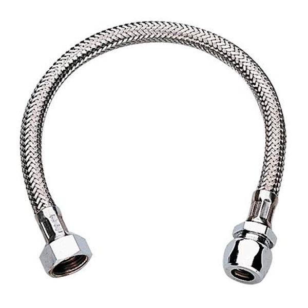 Гибкий шланг высокого давления 3/8, цанговый зажим, хром Grohe 45120000