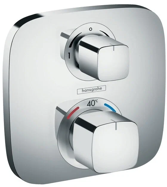 Душевая система с термостатом для душа, встраиваемая, хром Hansgrohe Ecostat E 27294000