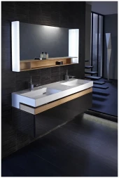 Зеркало 100, с подсветкой и полочкой Jacob Delafon Terrace EB1182-NF