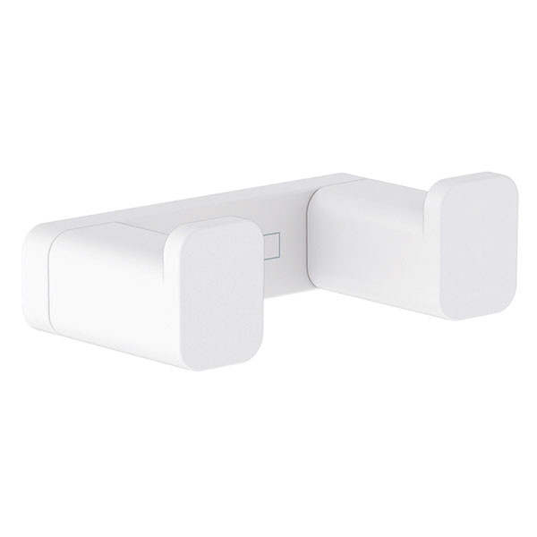 Крючок двойной, белый Hansgrohe AddStoris 41755700