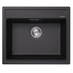 Кухонная мойка ABBER Quarz AQ2902B черная