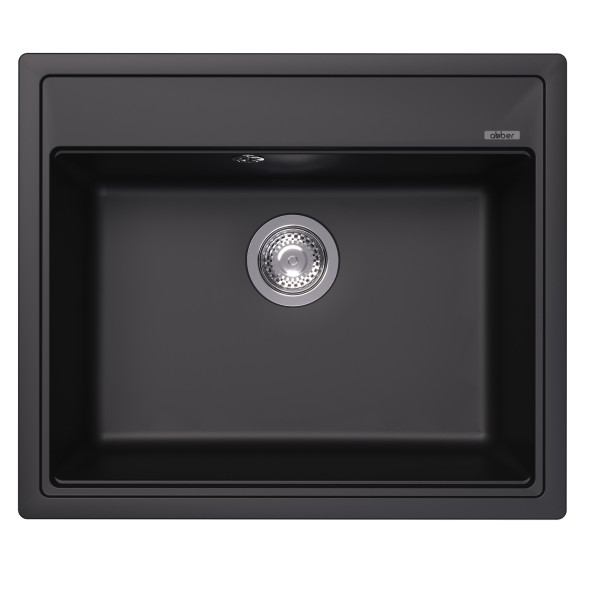 Кухонная мойка ABBER Quarz AQ2902B черная