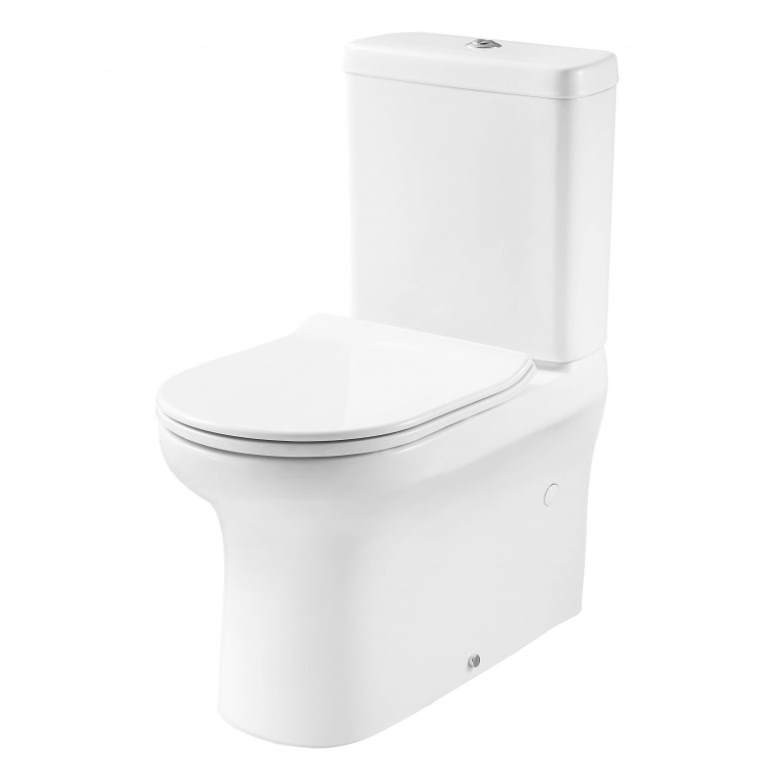 AR1002R Унитаз Archi безободковый нано белый HDC620P