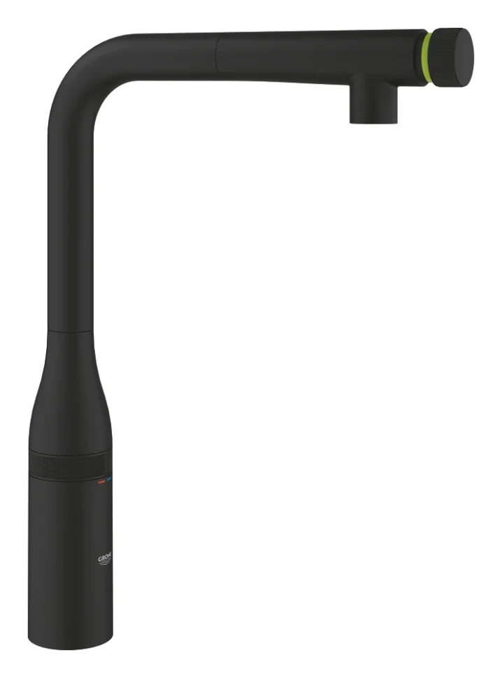 Смеситель для кухни, черный Grohe Essence 31928KF0