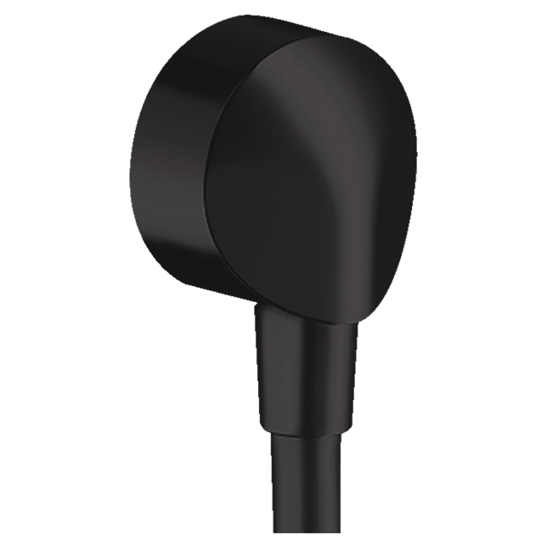 Подключение для душевого шланга, черный Hansgrohe FixFit E 27454670