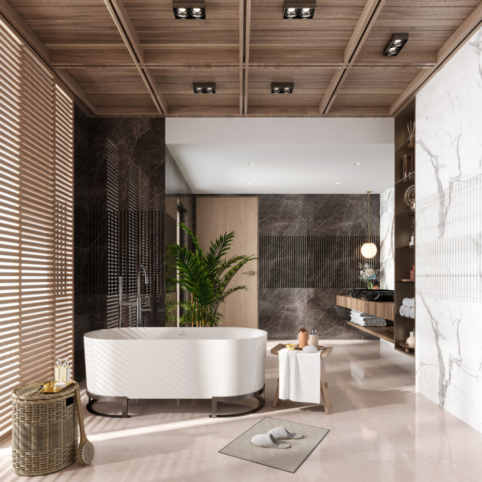 Акриловая ванна ABBER AB9510 белая