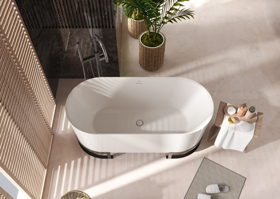 Акриловая ванна ABBER AB9510 белая