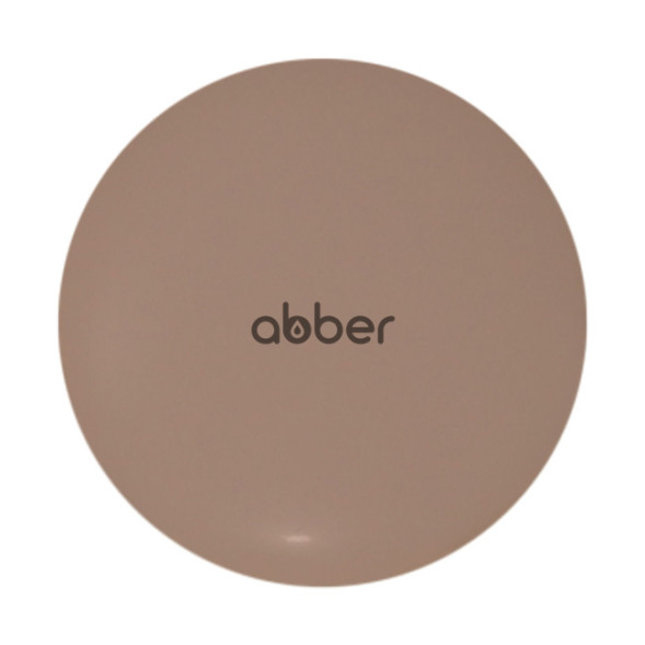 Накладка на слив для раковины ABBER AC0014MBB бежевая матовая, керамика