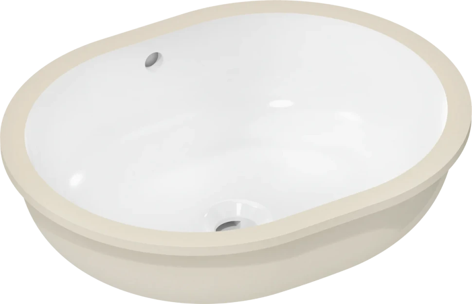 Раковина встраиваемая снизу 45, белая Hansgrohe Xuniva U 60153450