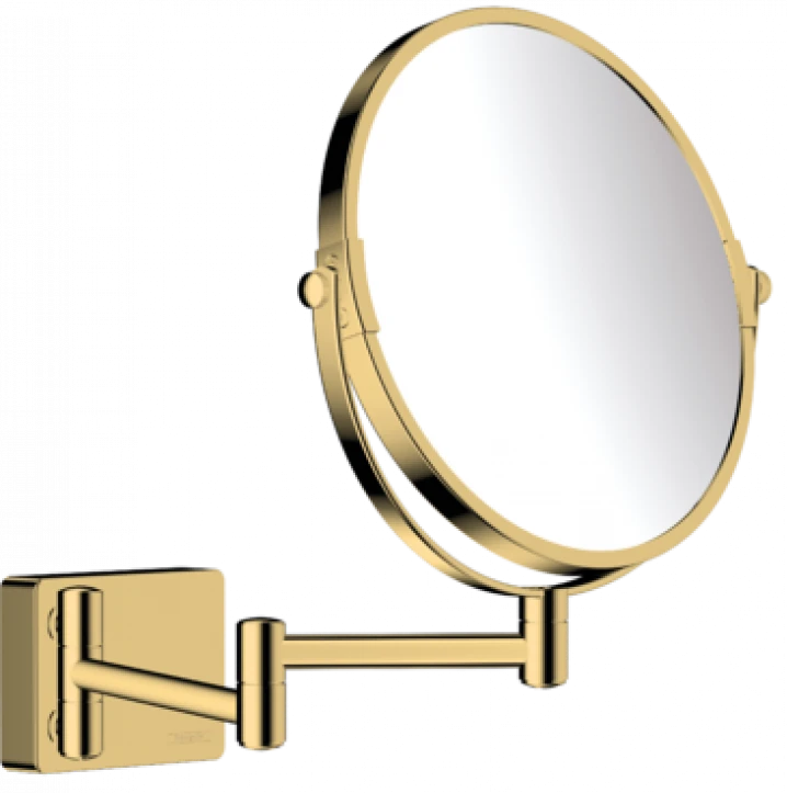 Зеркало косметическое, золото Hansgrohe AddStoris 41791990
