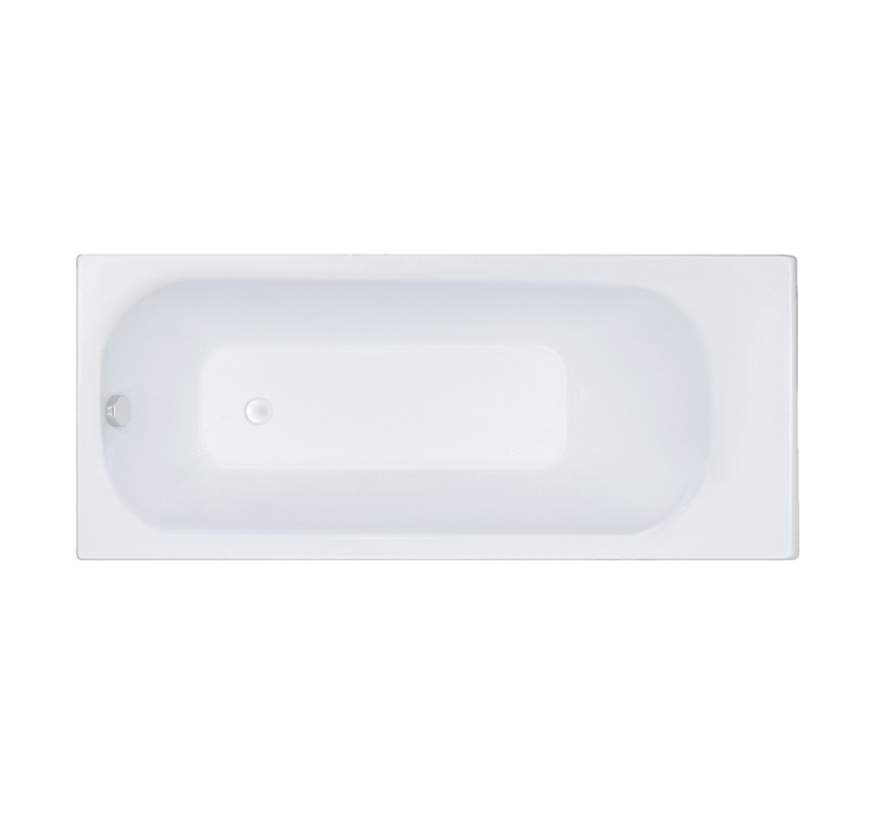 Ванна акриловая прямоугольная ТРИТОН Дина 170 в комплекте с каркасом и сифоном (1700х750х430 мм)