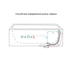 Сифон для ванны 120, автомат, с напуском воды через перелив, хром Alcaplast A564CRM1-120