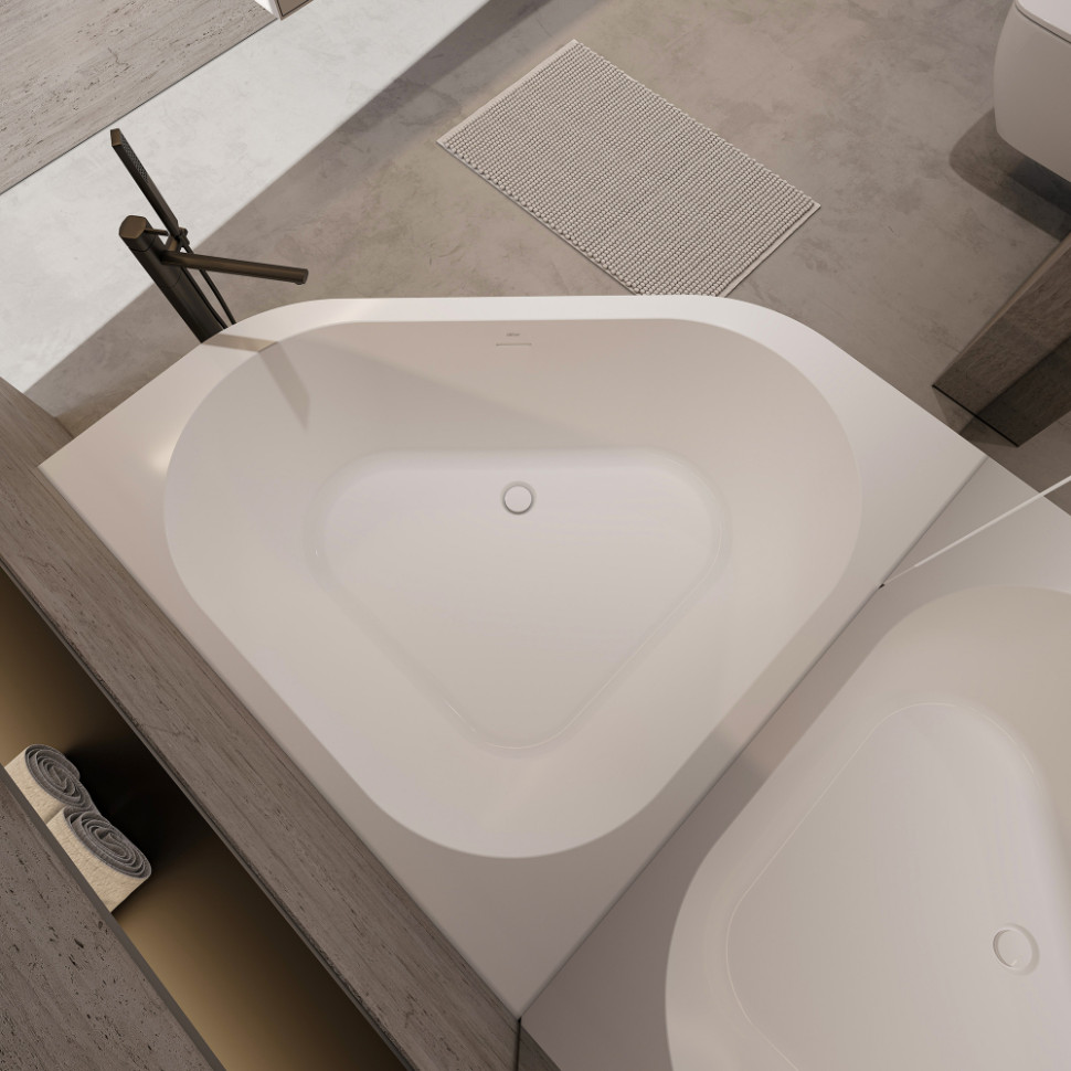 Акриловая ванна ABBER AB9507-1.3 белая