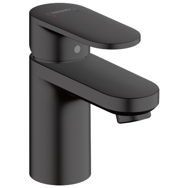 Смеситель для раковины 70, с донным клапаном, черный Hansgrohe Vernis Blend 71550670