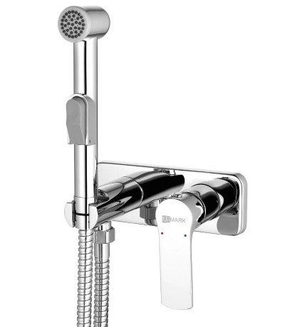 Смеситель с гигиеническим душем LEMARK plus GRACE  -  LM1519C