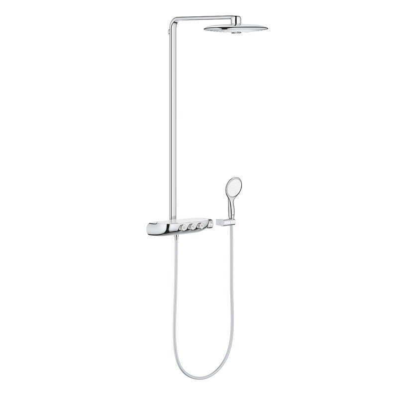 Душ.система с термостатом для настен.монтажа GROHE Rainshower System SmartControl 360 DUO 26250000