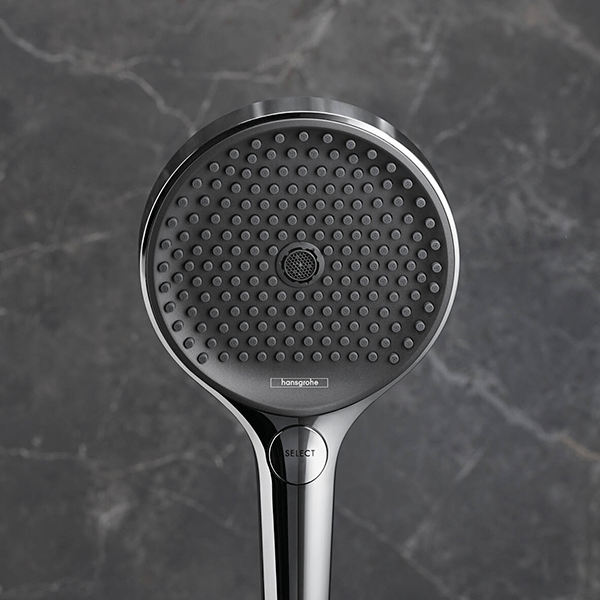 Ручной душ 130, 3 типа струи, черный Hansgrohe Rainfinity 26864670