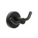 Крючок двойной FIXSEN "COMFORT BLACK" черный FX-86005A