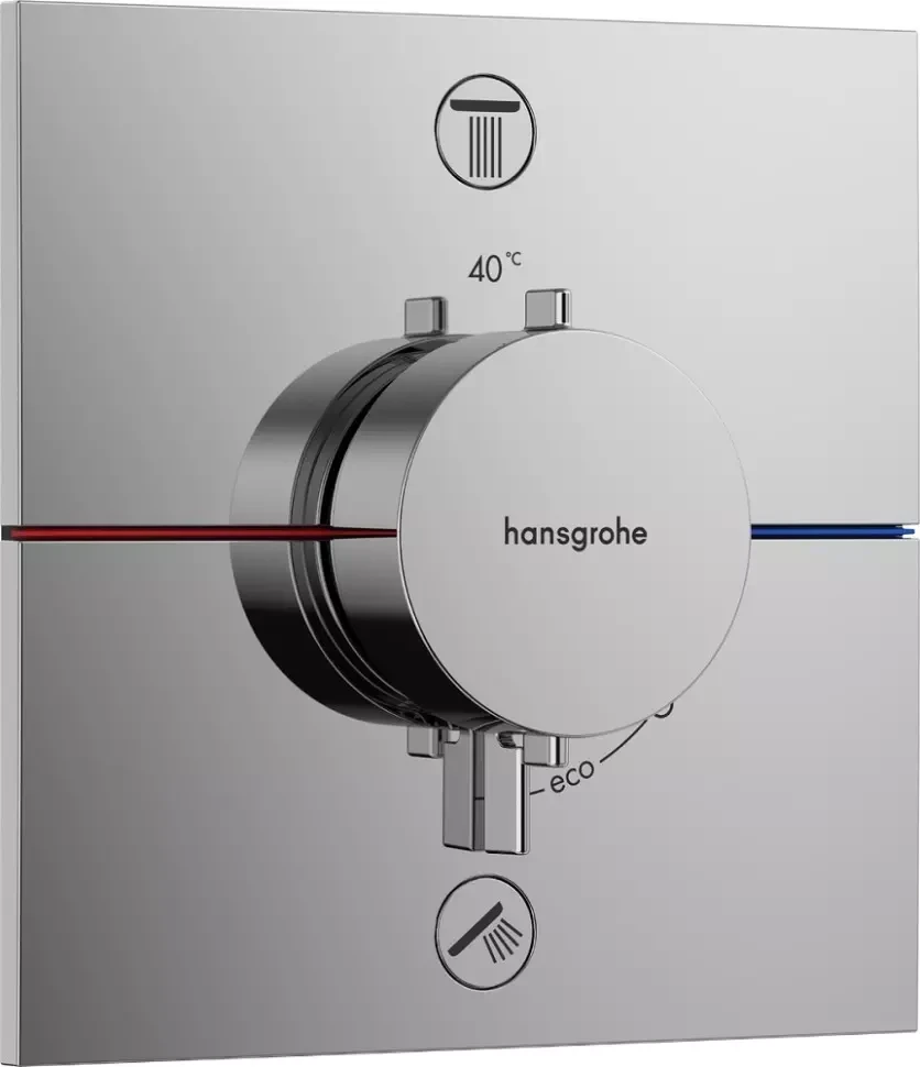 Термостат для душа, встраиваемый, хром Hansgrohe ShowerSelect Comfort E 15572000