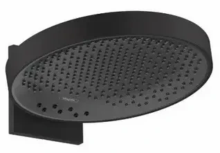 Верхний душ 360, с настенным креплением, черный Hansgrohe Rainfinity 26230670