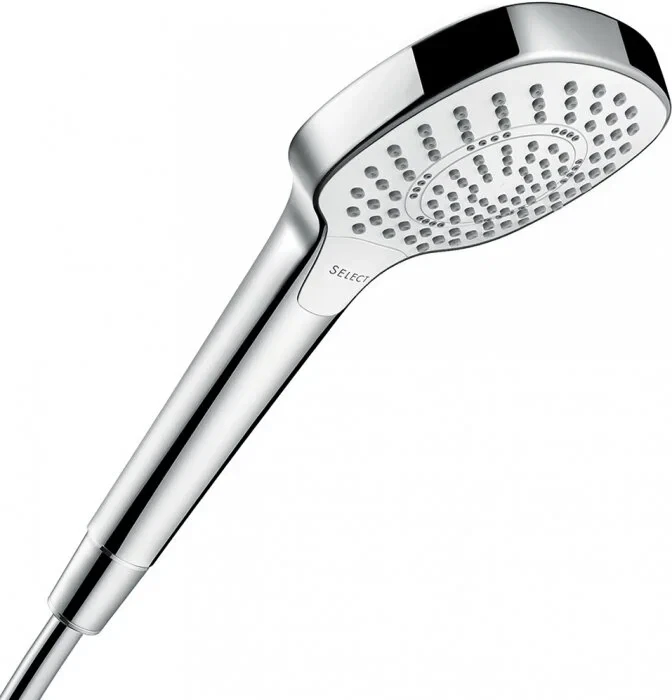 Душевая система с термостатом для ванны, хром Hansgrohe Croma E Showerpipe 280 27687000