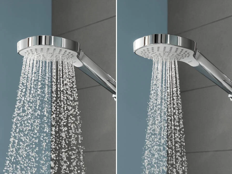 Душевая система с термостатом для ванны, хром Hansgrohe Croma E Showerpipe 280 27687000