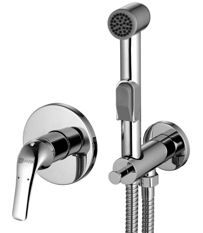 LM1219C плюс Эдванс Смеситель с гигиеническим душем, встраиваемый, хром