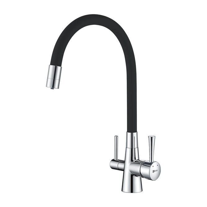 LM3075C COMFORT Смеситель для кухни, с гиб излив, с подключ к фильтру питьевой воды, хром