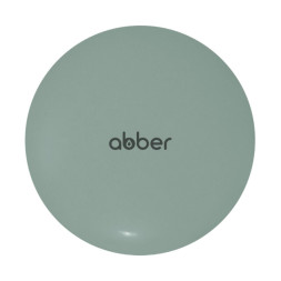 Накладка на слив для раковины ABBER AC0014MCG светло-зеленая матовая, керамика
