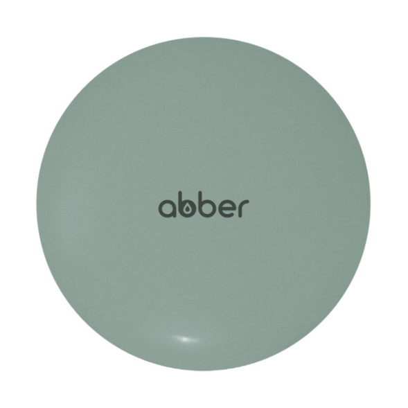 Накладка на слив для раковины ABBER AC0014MCG светло-зеленая матовая, керамика