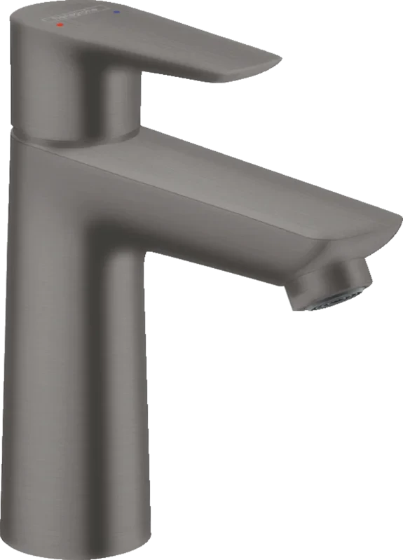 Смеситель для раковины с донным клапаном, шлиф.черный хром Hansgrohe Tallis New E 71710340
