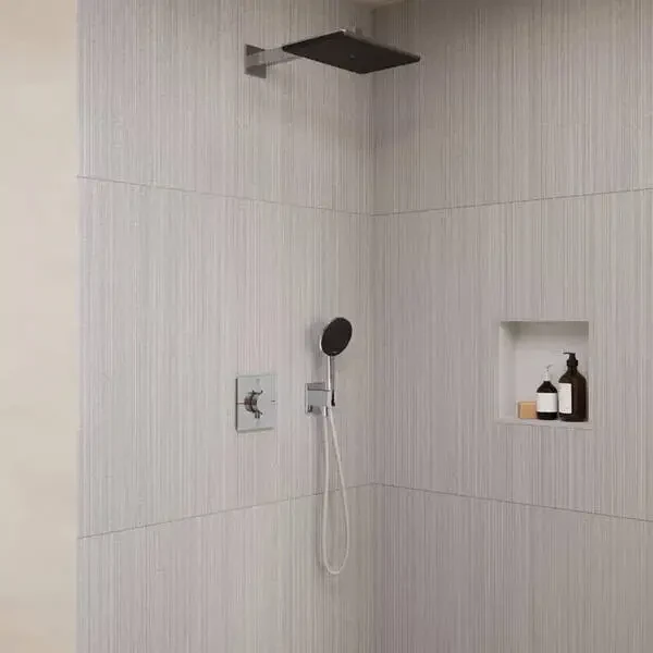 Душевая система с термостатом для душа, встраиваемая, хром Hansgrohe Raindance Alive Q 24620000