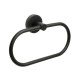 Полотенцедержатель кольцо FIXSEN "COMFORT BLACK" черный FX-86011