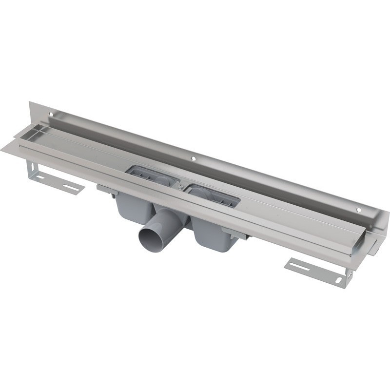 Трап линейный для душа, с регулируемым краем к стене Alcaplast APZ4-950