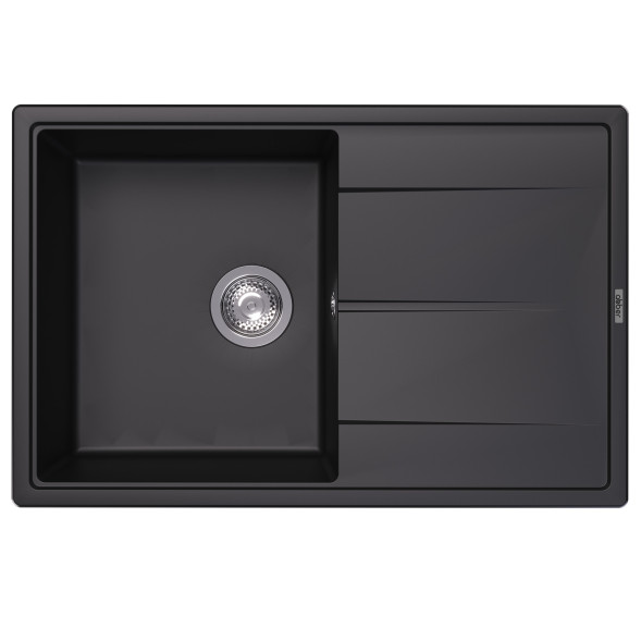 Кухонная мойка ABBER Quarz AQ2904B черная