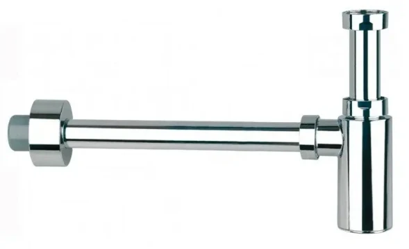 Сифон бутылочный с удлинителем, хром S-438 1 1/4x40 Jimten 001586