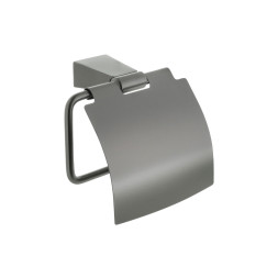 Бумагодержатель с крышкой Fixsen Trend Graphite, FX-98010